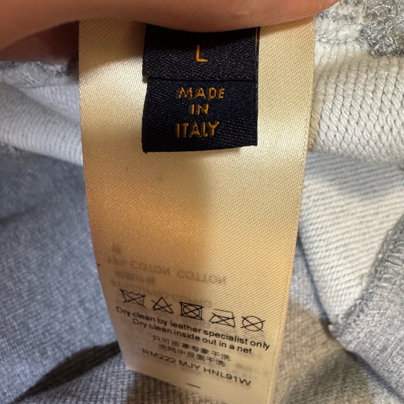 Louis Vuitton Gray Monogram Hoodie - Oversized Large (XL) - Picture 4 of 6